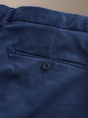 Blue Straight Fit Signature Ultimate Motionflex Chino Trousers - Image 10 of 11