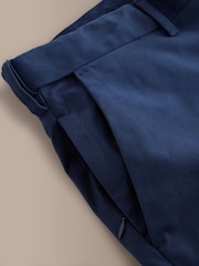 Blue Straight Fit Signature Ultimate Motionflex Chino Trousers - Image 9 of 11