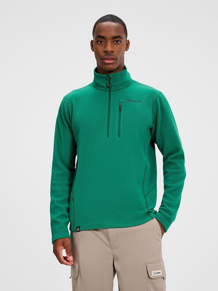 Berghaus Green Prism Micro Half Zip Fleece - Image 1 of 5