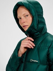 Berghaus Green Womens Explorer Long Down Jacket - Image 4 of 6