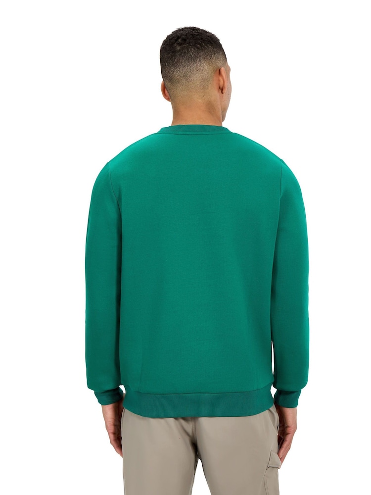 Berghaus Green Mens Logo Fl Crew Sweatshirt - Image 2 of 9