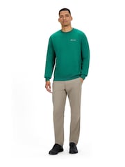 Berghaus Green Mens Logo Fl Crew Sweatshirt - Image 4 of 9