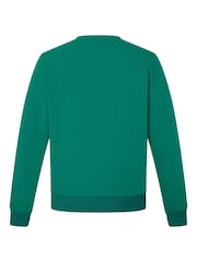 Berghaus Green Mens Logo Fl Crew Sweatshirt - Image 7 of 9