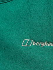 Berghaus Green Mens Logo Fl Crew Sweatshirt - Image 9 of 9
