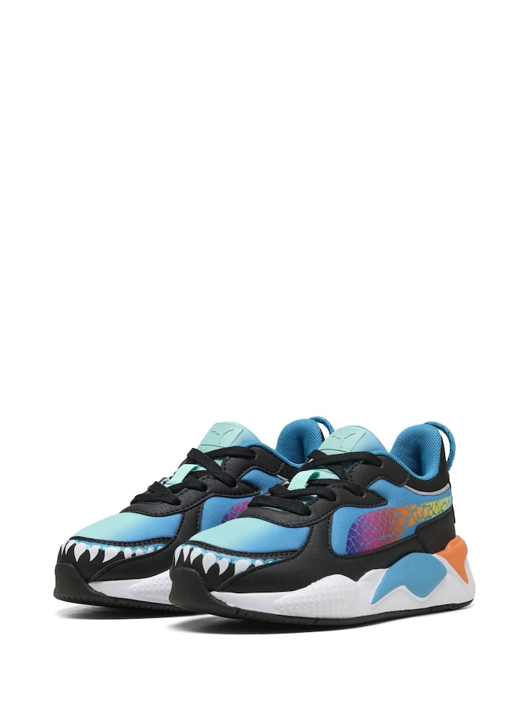 Puma Blue Hot Wheels Monster Trucks Rs-X Sneakers - Image 1 of 6