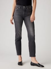 Levi's® Black 501® Crop Jeans - Image 1 of 6
