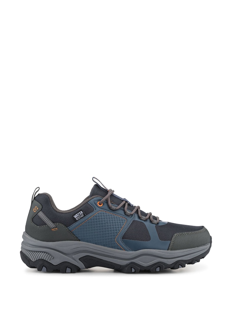 Pavers Blue Wide-Fit Rugged Water-Resistant Walking Shoes - Image 2 of 5 Pavers Blue Wide-Fit Rugged Water-Resistant Walking Shoes - Image 2 of 5