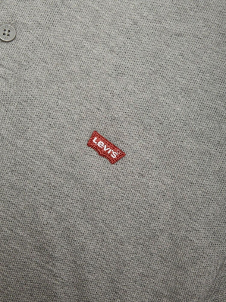 Levi's® Grey Housemark Polo Shirt - Image 5 of 5
