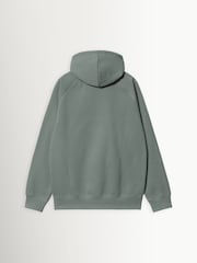 Carhartt WIP Green Hooded Chase Sweatshirt - Image 8 of 8