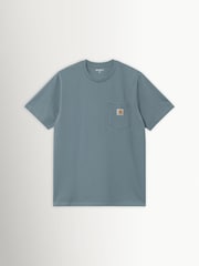 Carhartt WIP Velvet Blue Pocket T-Shirt - Image 1 of 2