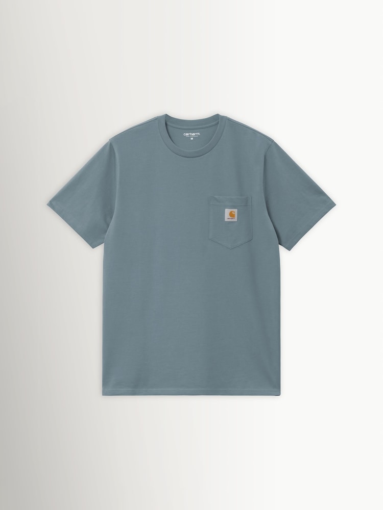 Carhartt WIP Velvet Blue Pocket T-Shirt - Image 1 of 2