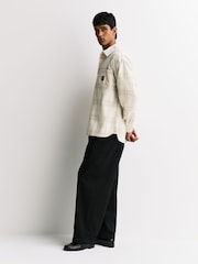 Carhartt WIP Natural Long Sleeve Wilber Shirt - Image 3 of 9