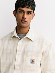 Carhartt WIP Natural Long Sleeve Wilber Shirt - Image 5 of 9