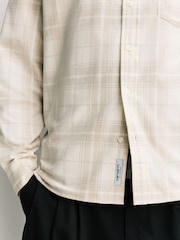 Carhartt WIP Natural Long Sleeve Wilber Shirt - Image 7 of 9