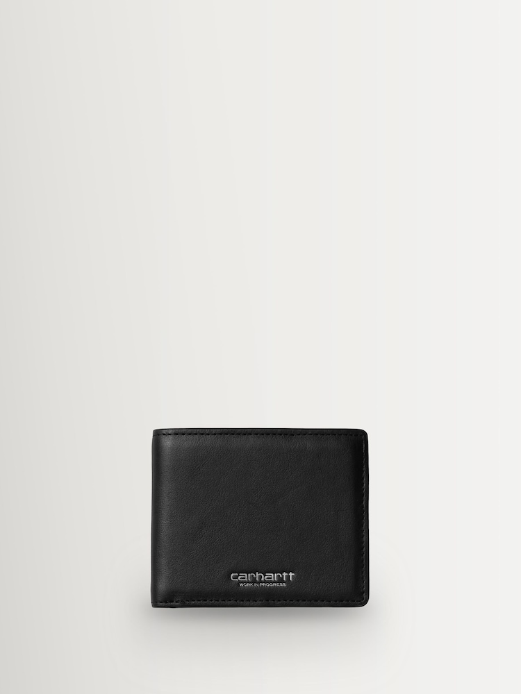 Carhartt WIP Black Vegas Billfold Wallet - Image 1 of 2