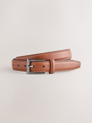 Black/Brown Formal Faux Leather Belts 2 Pack - Image 2 of 5