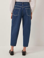 Monsoon Navy Blue Dina Darted Barrel Jeans - Image 2 of 4