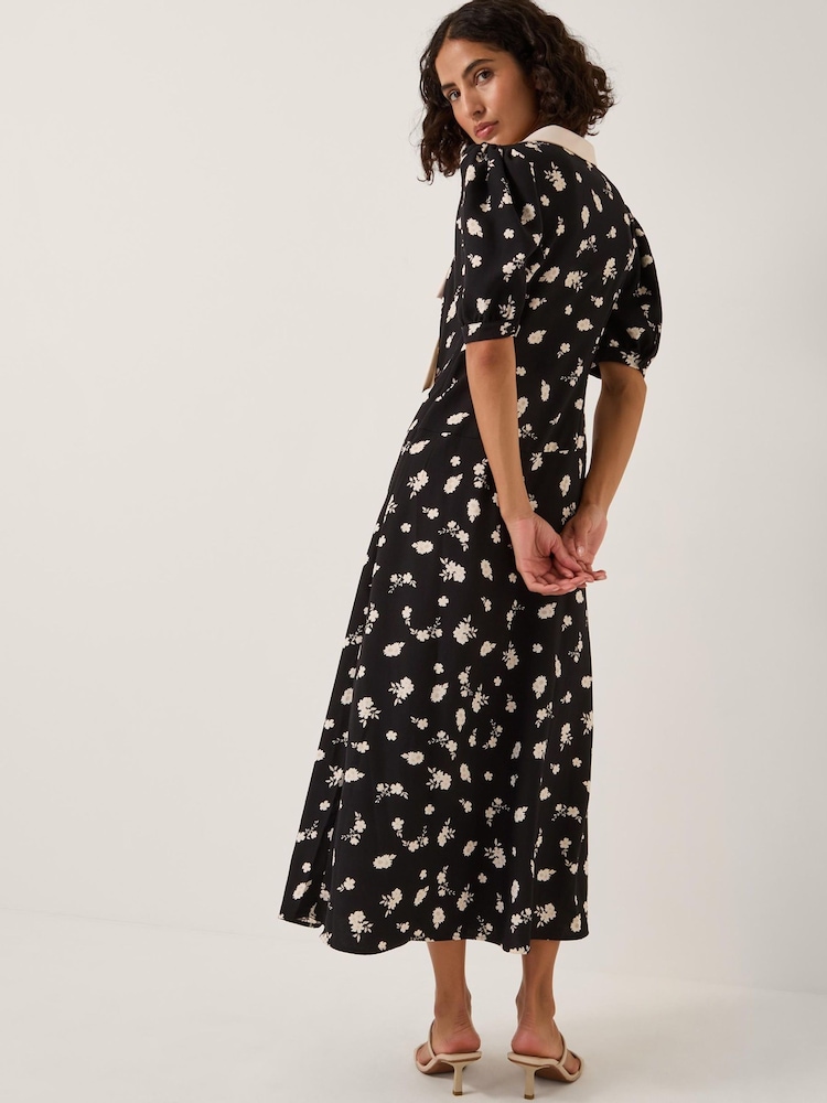linen spaghetti strap maxi dress White / XS main image 1
