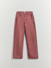 BHOEM Pink High Rise Straight Leg Jeans - Image 6 of 6