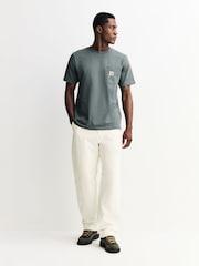 Carhartt WIP Green Pocket Cotton Single Jersey T-Shirt - Image 2 of 6