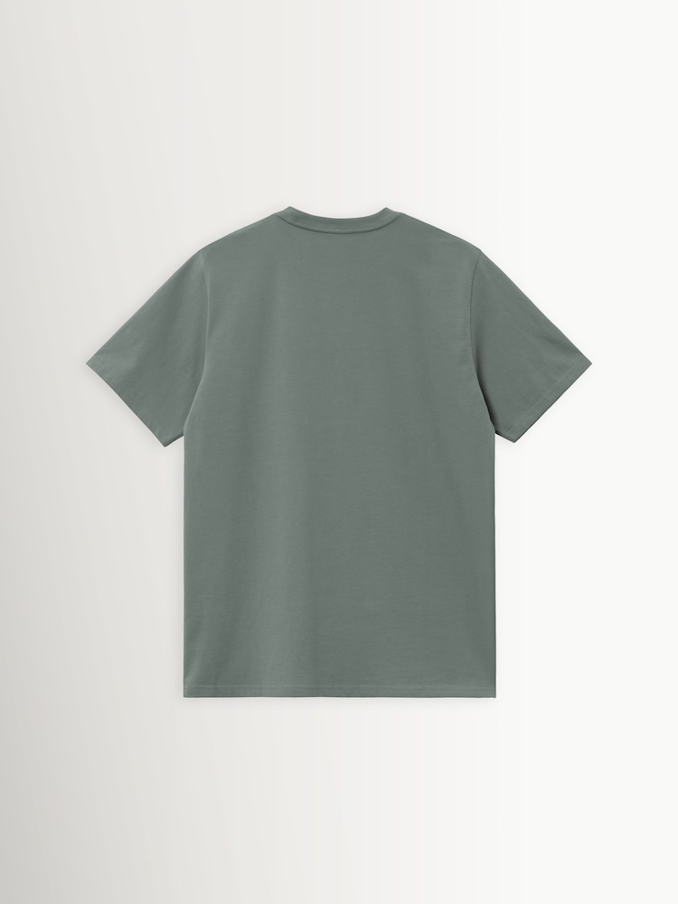 Carhartt WIP Green Pocket Cotton Single Jersey T-Shirt - Image 2 of 6