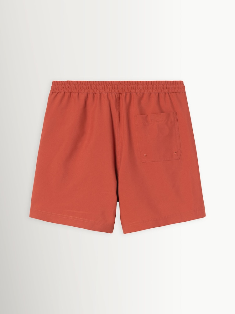 Carhartt WIP Red Chase Swim Shorts - Image 2 of 2