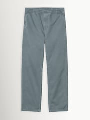 Carhartt WIP Blue Flint Moraga Twill Trousers - Image 7 of 8