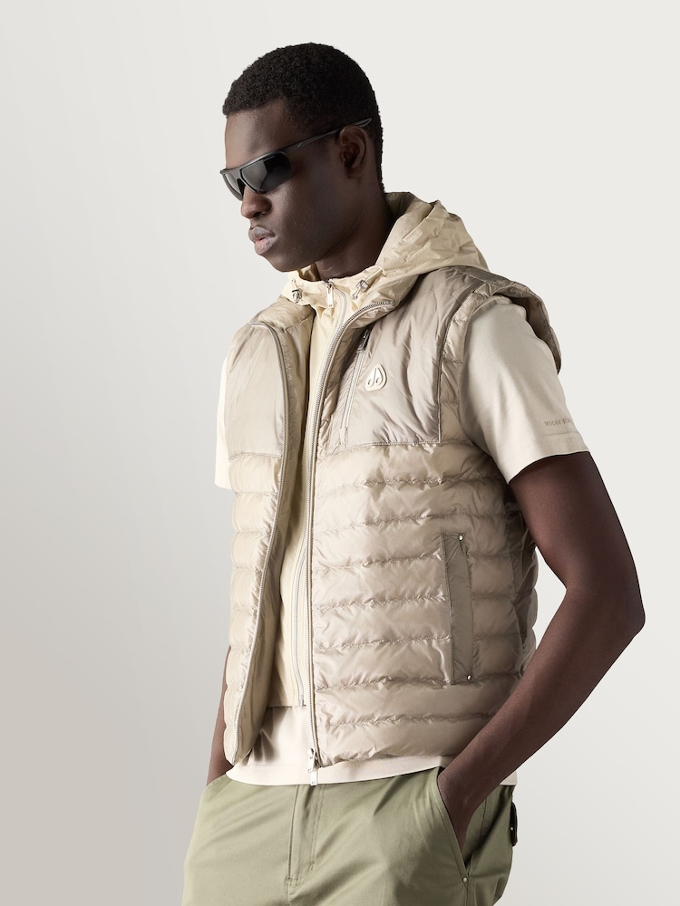 Moose Knuckles Natural Cloud Walker Vest - Image 1 of 5