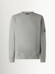 Moose Knuckles Grey Hartsfield Crew Neck Sweat Top - Image 5 of 7