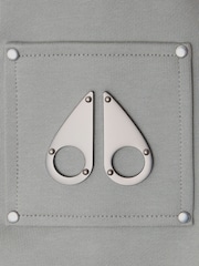 Moose Knuckles Grey Hartsfield Crew Neck Sweat Top - Image 7 of 7