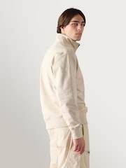 Moose Knuckles Natural Hartsfield Quarter Zip Sweatshirt - Image 3 of 7