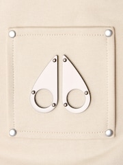 Moose Knuckles Natural Hartsfield Quarter Zip Sweatshirt - Image 7 of 7