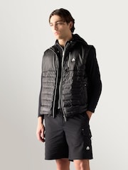 Moose Knuckles Black Cloud Walker Vest - Image 1 of 8