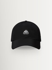 Moose Knuckles Black Crescent Logo Cap - Image 1 of 3