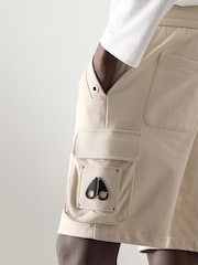 Moose Knuckles Natural Hartsfield Cargo Shorts - Image 4 of 7