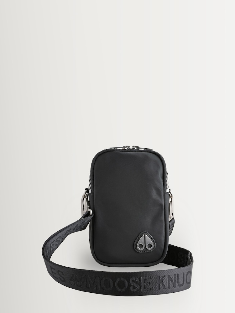 Moose Knuckles Black The Dial Bag - Image 1 of 1 Moose Knuckles Black The Dial Bag - Image 1 of 1