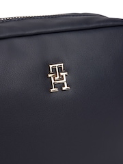 Tommy Hilfiger Blue Monogram Cross-Body Camera Bag - Image 3 of 5
