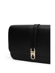 Tommy Hilfiger Black/White Flap Cross-Body Bag - Image 3 of 5