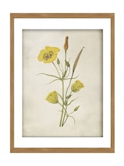 Graham & Brown Yellow Golden Wildflower Wood Frame - Image 2 of 4