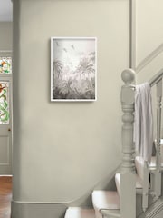 Graham & Brown Multicolour Paradise Jungle Taupe White Frame - Image 1 of 4