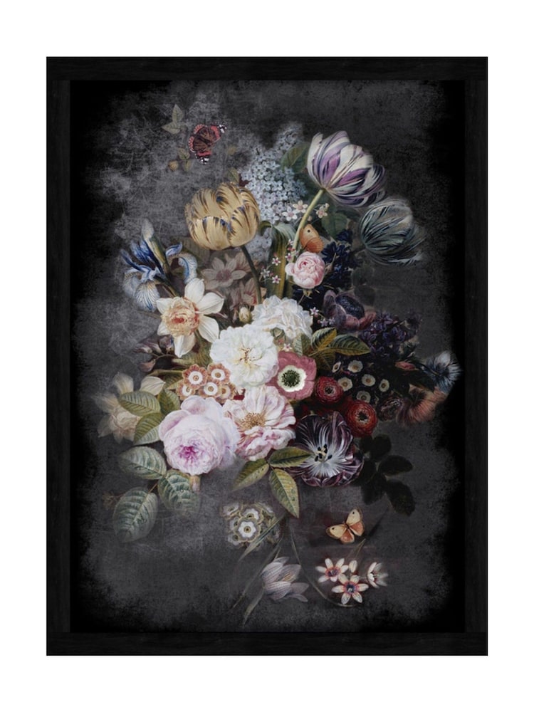 Graham & Brown Multicolour Allure Bloom Black Frame - Image 2 of 4