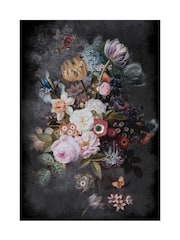 Graham & Brown Multicolour Allure Bloom Black Frame - Image 4 of 4