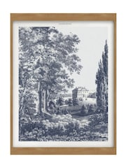 Graham & Brown Blue Stately Manor Wood Frame - Image 3 of 4