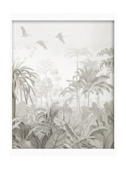 Graham & Brown Taupe Paradise Jungle Frame - Image 2 of 4