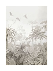 Graham & Brown Taupe Paradise Jungle Frame - Image 4 of 4