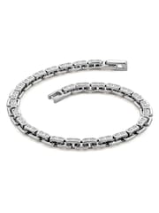 The Diamond Store Silver 8 Inch Havana Lab Men Diamond Box Set Bracelet 0.85ct in Sterling Silver - Image 2 of 11