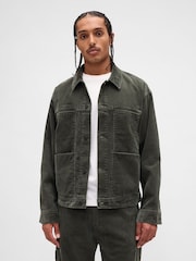 Gap Green Relaxed Corduroy Jacket - Image 1 of 4