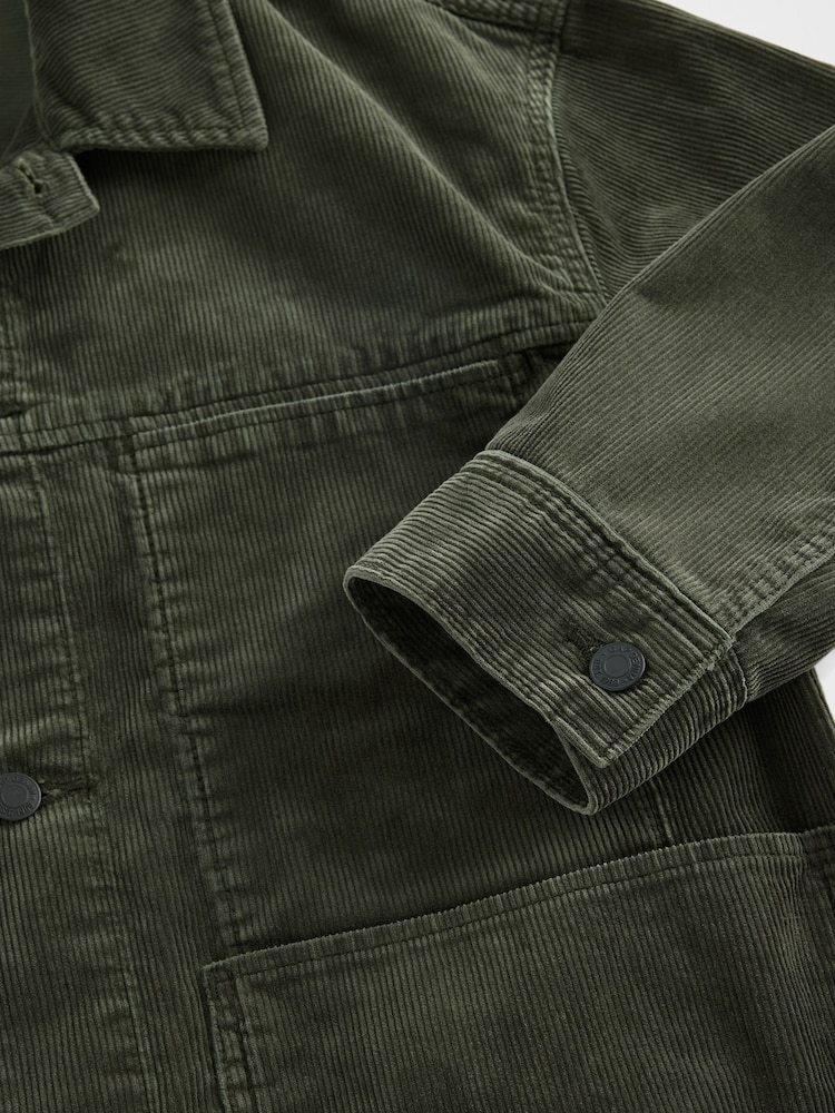 Gap Green Relaxed Corduroy Jacket - Image 4 of 4