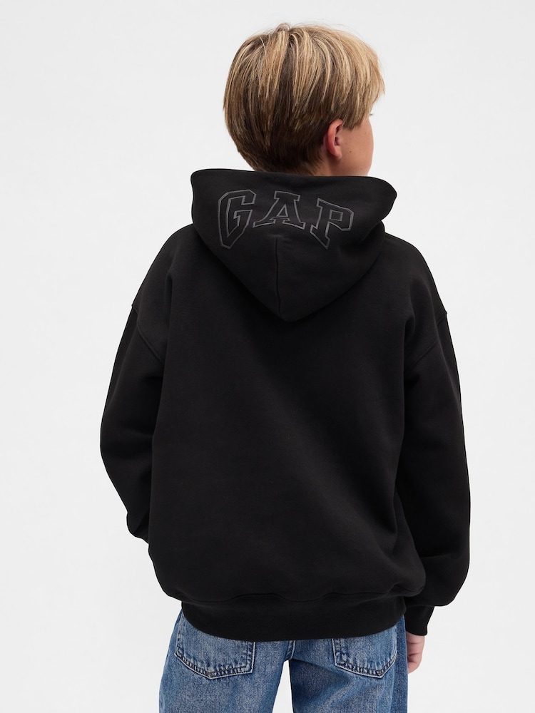 Gap Black VintageSoft Batman Hoodie (4-13yrs) - Image 2 of 5