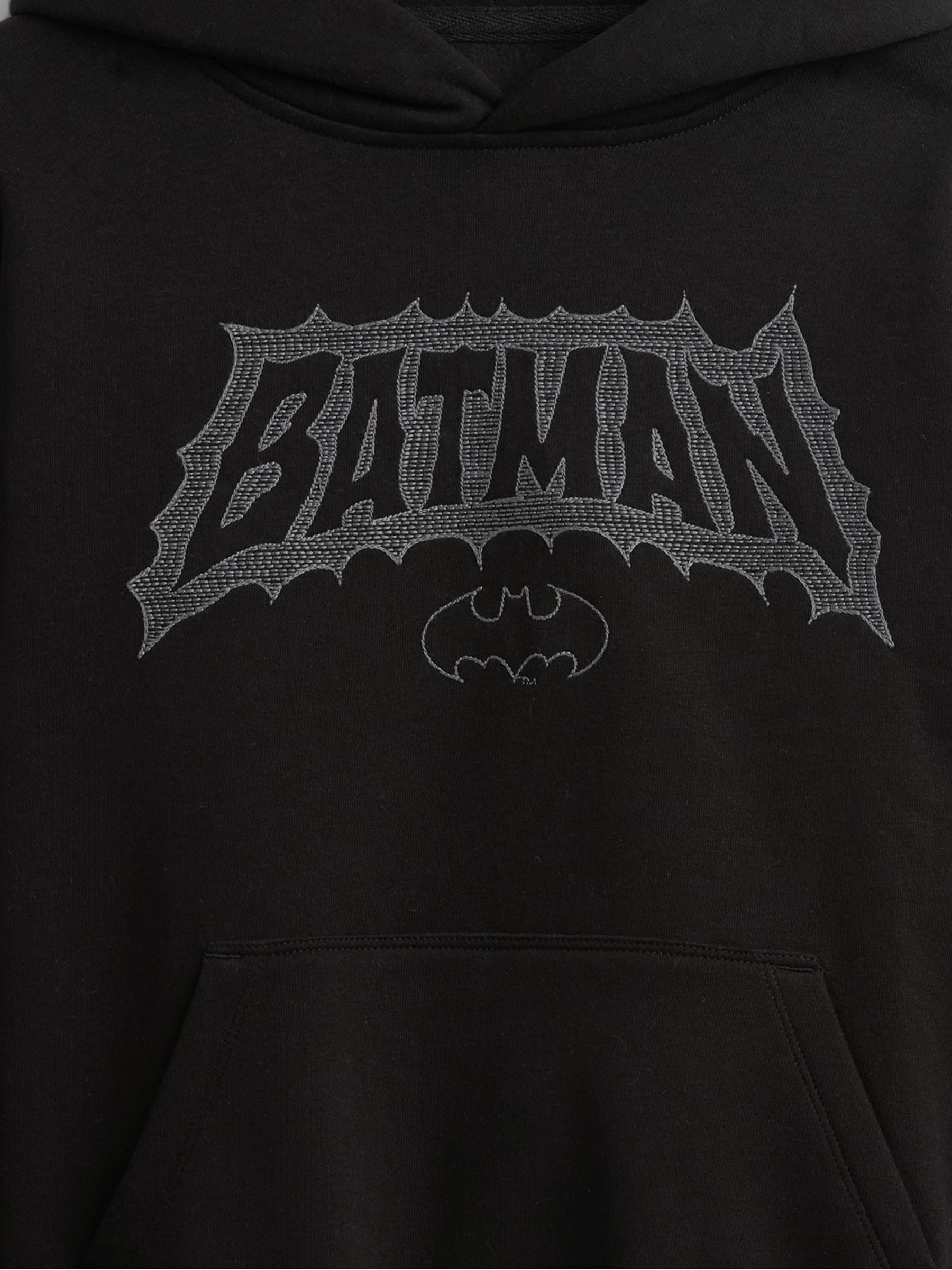 Buy Gap Black Batman Marvel VintageSoft Relaxed Hoodie (4-13yrs